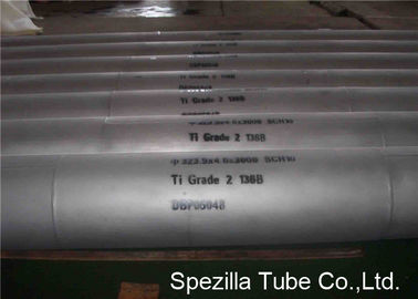 ASME SB338 Round Welded Titanium Tubing For Condensers / Heat Exchangers