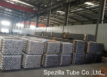Copper / Aluminium heat exchanger tubing ,G Type Fin Tubes AL1100 ASTM A179 OD5/8''
